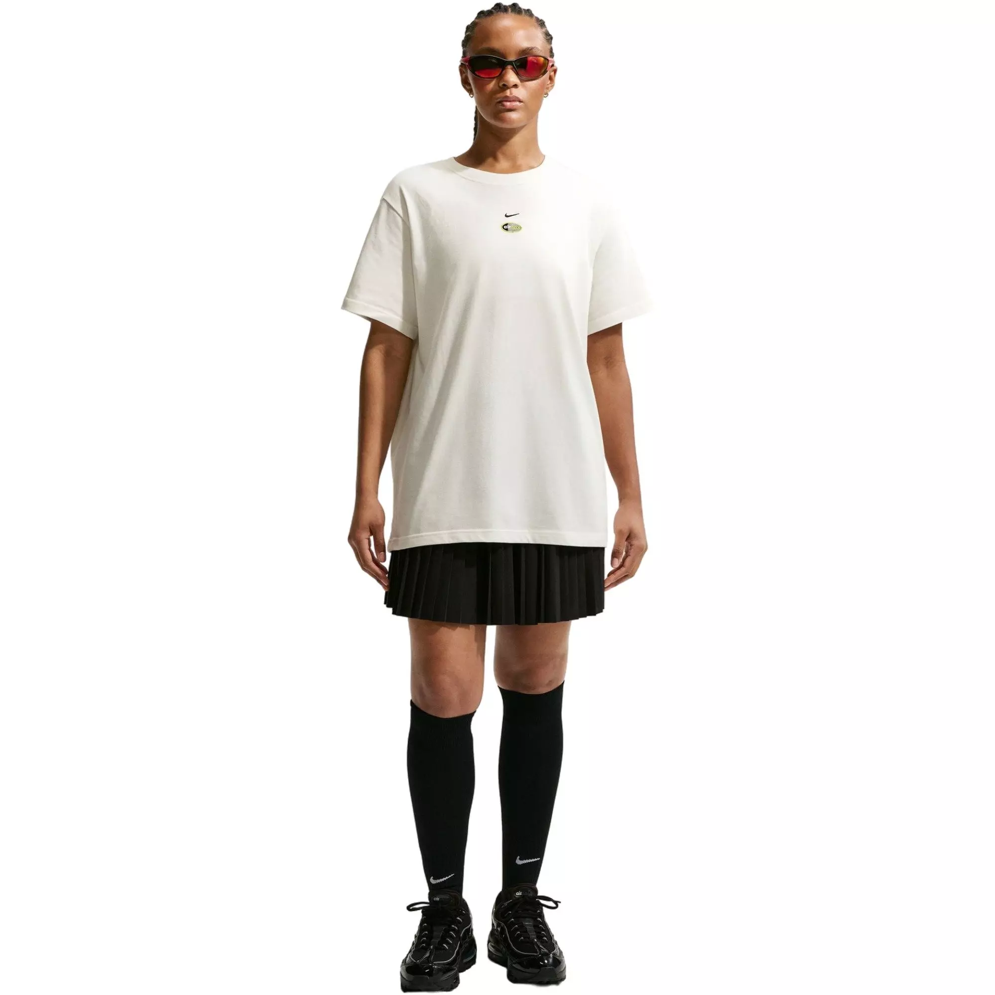 トップス Nike Wmns Air Max Oversized T-Shirt M Nike Air Max Women's Oversized Graphic T-Shirt - Sail